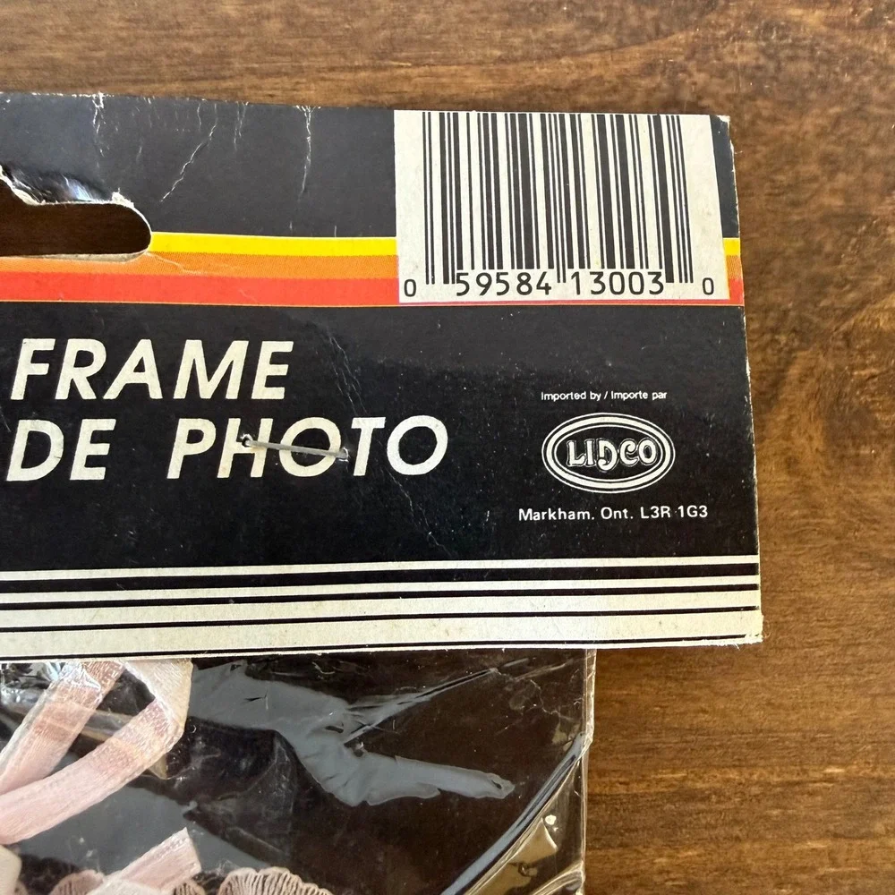 Set of 2 Vintage Grand Prix Victorian Style Heart Lace Photo Frames NOS Sealed